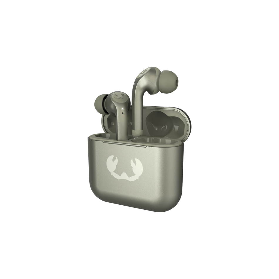 Fresh 'n Rebel Bluetooth®-Ohrhörer "TWINS 3+ TIP TWS", Dried Green