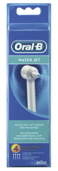 ORAL-B-Ersatzdüse für Mundduschen, Water Jet, 4 Stück