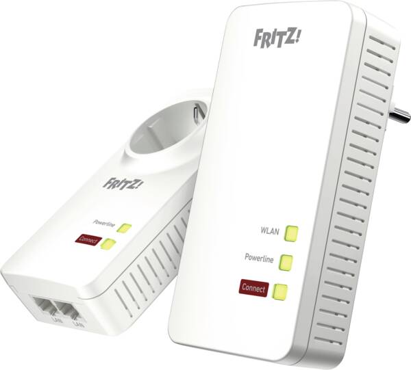 AVM Stromnetzadapter FRITZ!Powerline 1260 WLAN Set