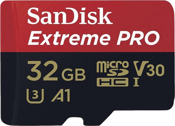 Extreme PRO microSDHC 32GB 100MB/s UHS-I ( SDSQXCG-032G-GN6MA)