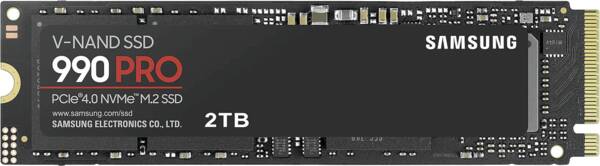 Samsung SSD 990 PRO 2TB, M.2 2280 / M-Key / PCIe 4.0 x4 ( MZ-V9P2T0BW)