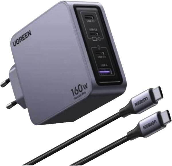 UGREEN Nexode Pro 160W 4-Port GaN Fast Charger Set X763