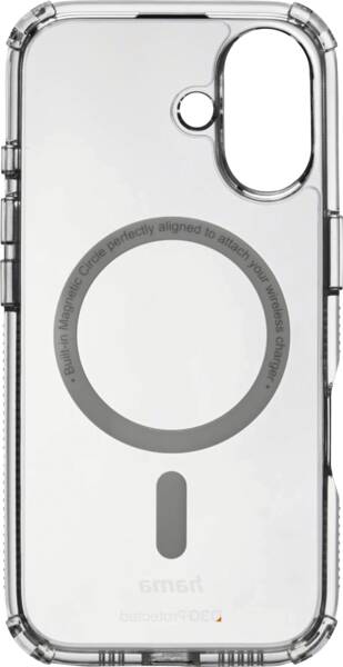 Hama Handyhülle MagCase Extreme Protect für Apple iPhone 16 transparent 00123753