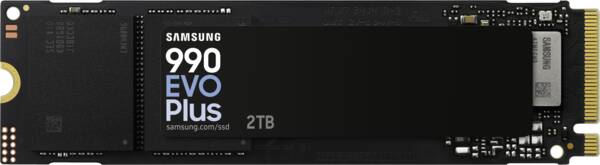 Samsung SSD 990 EVO Plus 2TB, M.2 2280 / M-Key / PCIe 4.0 x4 (MZ-V9S2T0BW)