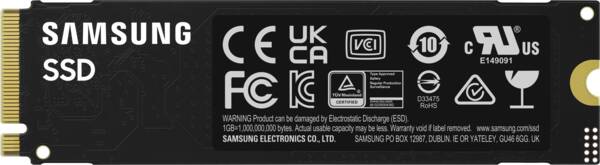 Samsung SSD 990 EVO Plus 2TB, M.2 2280 / M-Key / PCIe 4.0 x4 (MZ-V9S2T0BW)