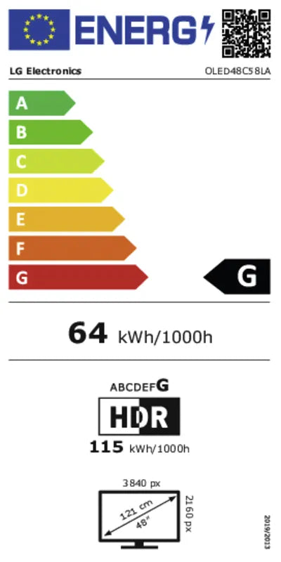 LG OLED evo AI C5 OLED48C58LA