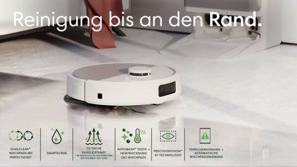 Roomba 505 Plus Combo-Roboter + AutoWas Dock (auf Bestellung)