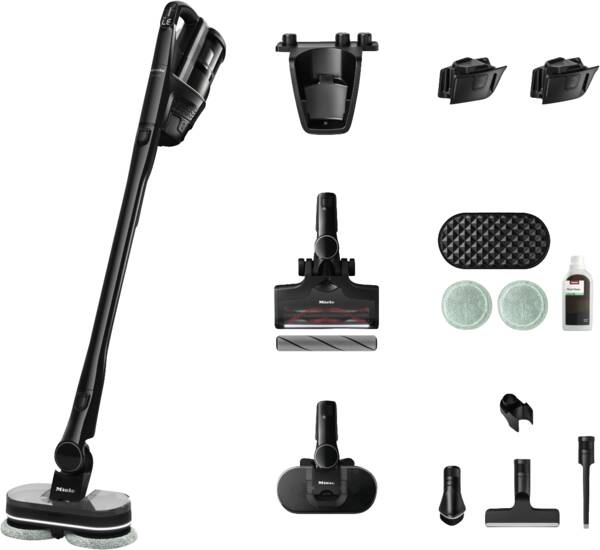 Miele Triflex HX3 Plus Aqua Akku-Handstaubsauger obsidianschwarz