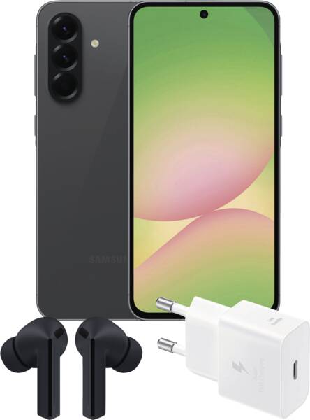 SAMSUNG Galaxy A56 5G 256GB inkl. Buds3 FE & 45W Charger