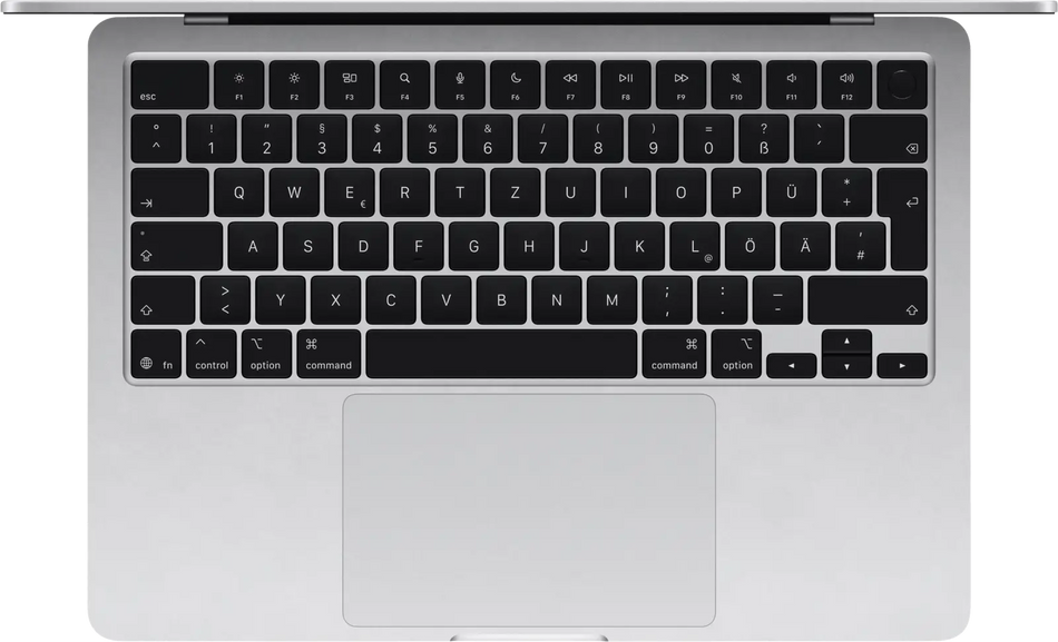 Apple MacBook Air 13" M5, silber, M5 - 10 Core CPU / 8 Core GPU, 16GB RAM, 512GB SSD, DE [2026] MDH74D/A(kein Netzteil)