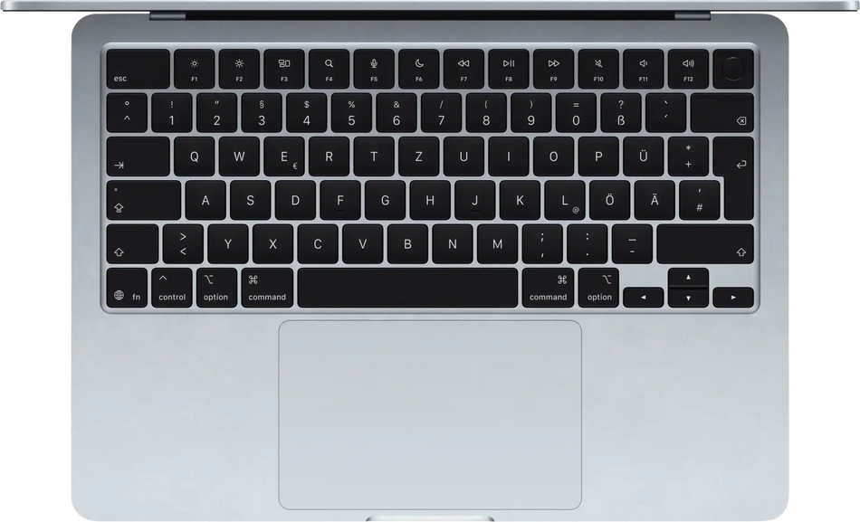 Apple MacBook Air 13" M5, Sky Blue, M5 - 10 Core CPU / 8 Core GPU, 16GB RAM, 512GB SSD, DE [2026] MDHH4D/A / Z1L9   ( kein Netzteil)