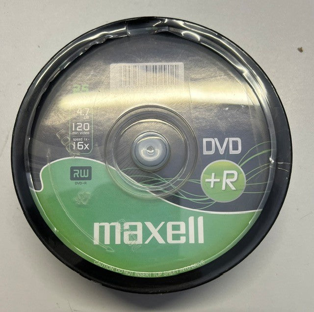 MAXELL DVD Rohlinge -R in einer 25er Spindelbox(4902580502911)