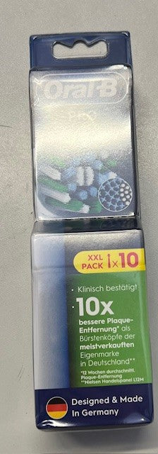 Oral-B CrossAction weiß 8+2 Ersatzbürste, 10 Stück