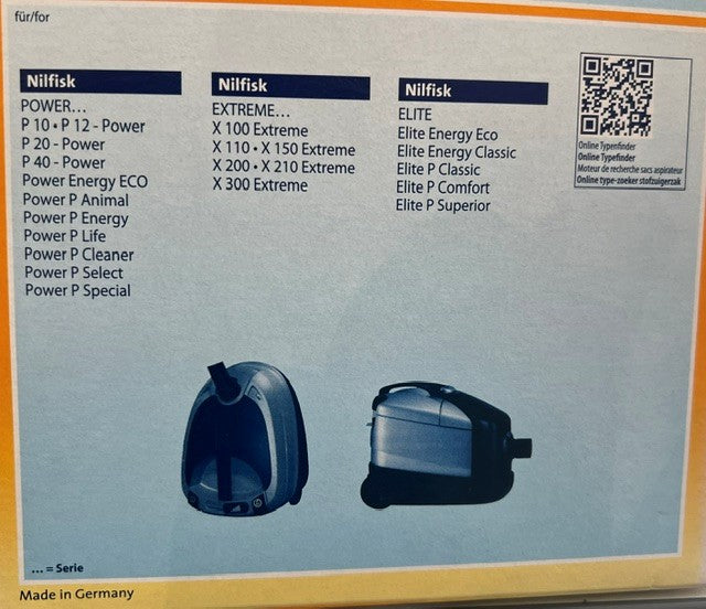 Swirl N 74 MicroPor Plus Staubsaugerbeutel 4 Stück, passend für: Nilfisk