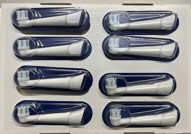 Oral-B iO Sanfte Reinigung Ersatzbürste weiß, 8 Stück