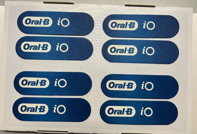 Oral-B iO Sanfte Reinigung Ersatzbürste weiß, 8 Stück