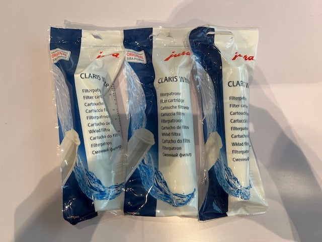 Jura Claris White Wasserfilterpatrone, 3 Stück (Einzeln)