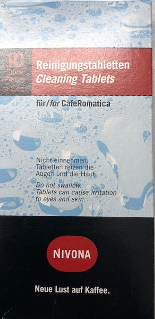 Nivona NIRT701 Reinigungstabletten, 10 Stück