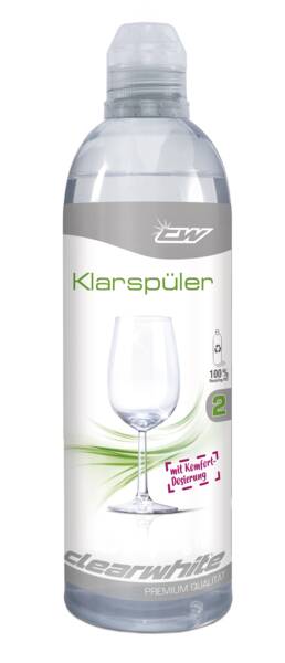 Clearwhite Klarspüler in Dosierflasche - 500ml