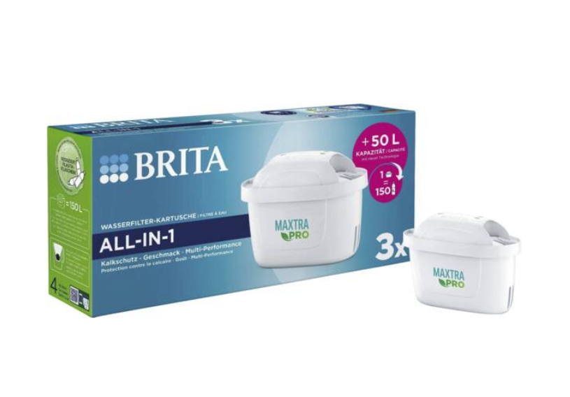 Brita Maxtra Pro All-In-1 Filterkartusche, 3 Stück