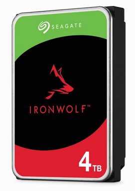 Seagate IronWolf NAS HDD +Rescue 4TB, 24/7, 512e / 3.5" / SATA 6Gb/s