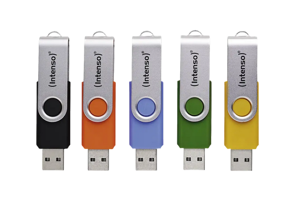 Intenso Basic Line Multipack 16GB, USB-A, USB 2.0, 5er-Pack