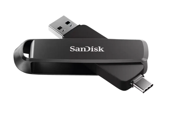 SanDisk Extreme PRO Dual Drive 512GB, USB-A + USB-C, USB 3.2 Gen 2×1
