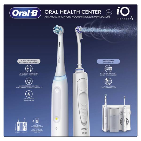 Oral-B iO4-Center OxyJet Munddusche