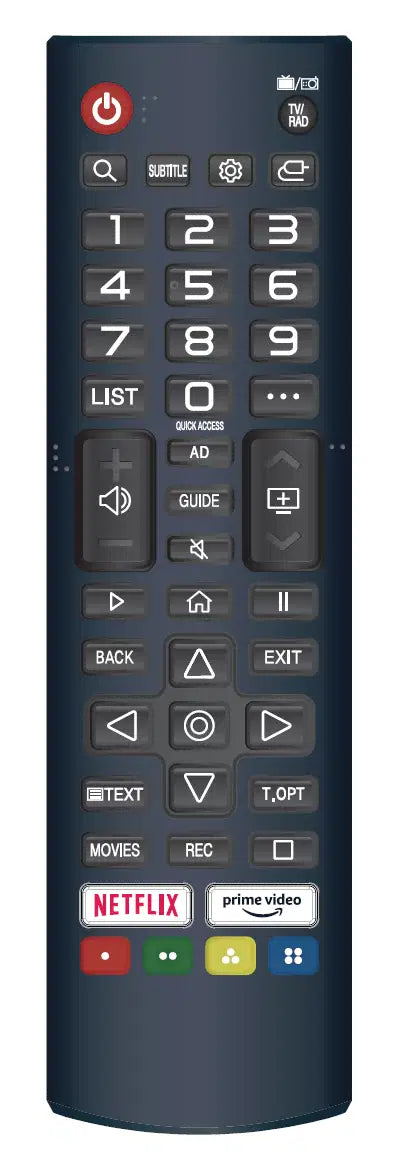 LG Standard Ersatz Fernbedienung