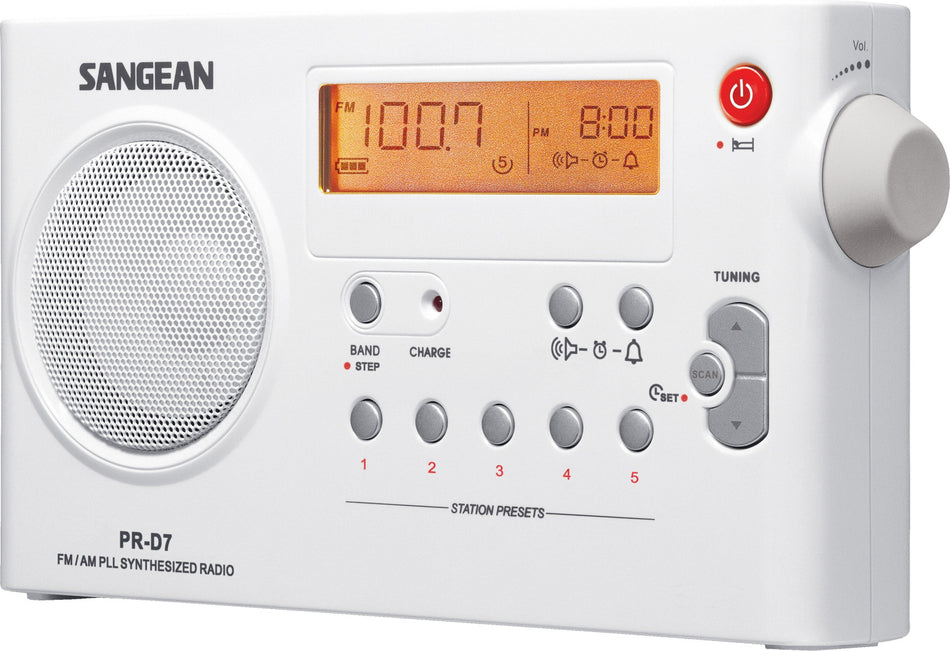 SANGEAN PR-D7 -MW / UKW-Radio MIT Digitaltuner